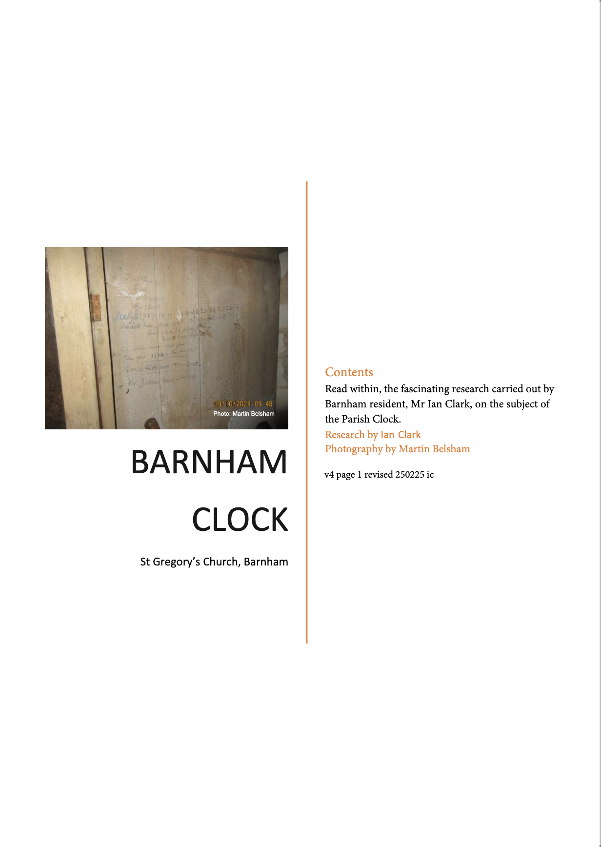 Barnham Clock